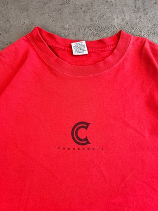 T-shirt Vintage Heavy Weight Boxy Fit Red Raven 90