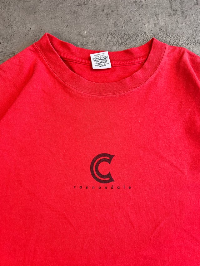 T-shirt Vintage Heavy Weight Boxy Fit Red Raven 90