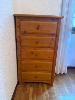 Cajonera de madera