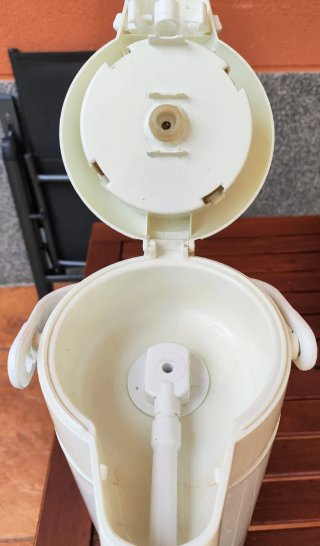 Termo dispensador agua 2L floral