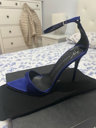 Tacones Giuseppe Zanotti Azul