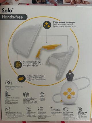Sacaleches Medela Solo Hands-free