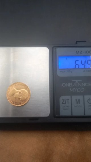 Moneda de Oro Alfonso XIII 1890