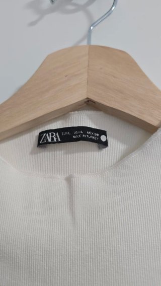 Vestido largo Zara L elástico