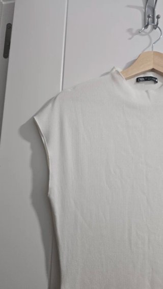 Vestido largo Zara L elástico