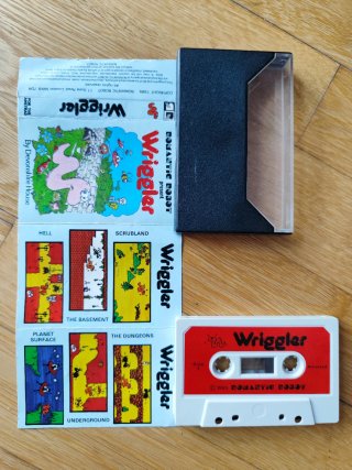 Juego WRIGGLER para AMSTRAD CPC