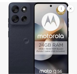 Motorola Moto G56 128GB Nero/Grigio