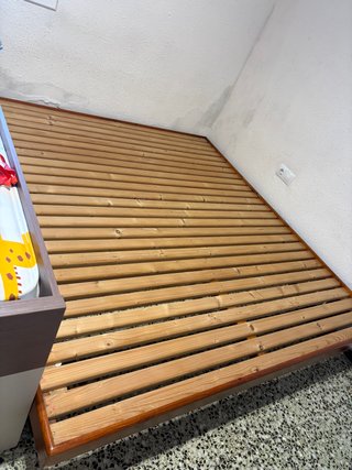Cama de madera 1.90x2.00