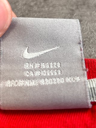 Nike Tank Top Red 2000's Vintage Old tag