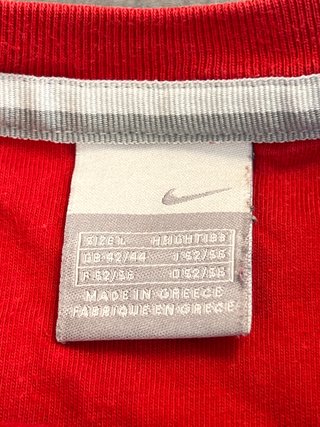 Nike Tank Top Red 2000's Vintage Old tag
