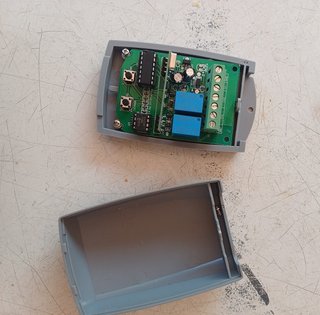 Receptor Puerta Garaje 433 MHz 12-24V