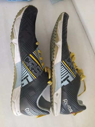 Zapatillas Reebok Crossfit Mujer Negras y Amarilla