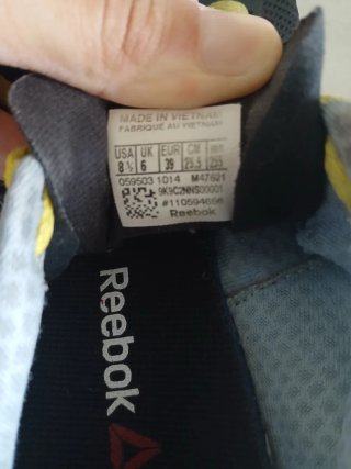 Zapatillas Reebok Crossfit Mujer Negras y Amarilla
