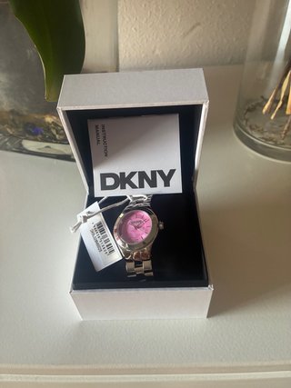 Reloj DKNY Mujer Rosa y Plateado