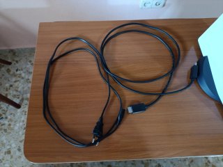 PlayStation 5 Fat Blanca + Mando y Cables