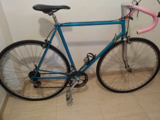 Bicicleta Antigua Azul