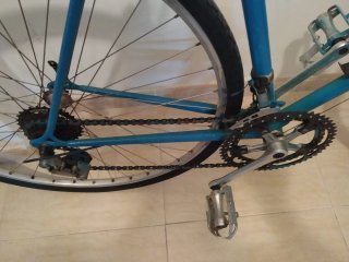 Bicicleta Antigua Azul