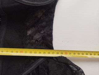 Vestido Corsé Encaje Negro Shein XXS