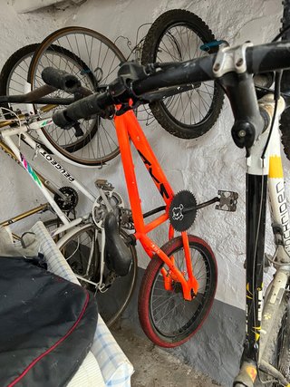 Bmx réplica naranja
