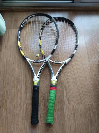 Lote de raquetas de tenis