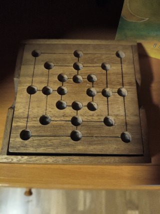 Juego de mesa de madera