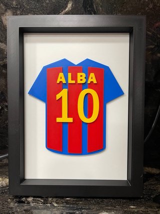Cuadro Camiseta Barça