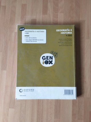 Geografía e Historia, 4 ESO, Comunidad de Madri...