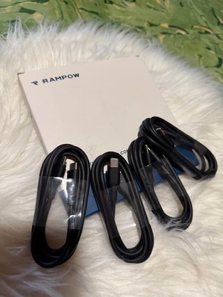 Pack 5 Cables USB C Rampow