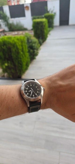 Reloj Automático NH35 Estilo Flieger
