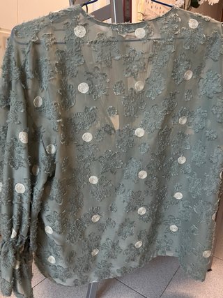 Blusa Zara verde