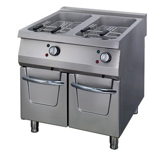 Premium Friggitrice - 2 x 22L - Unità Doppia - Pro