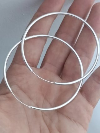 Pendientes Aros Plata 925