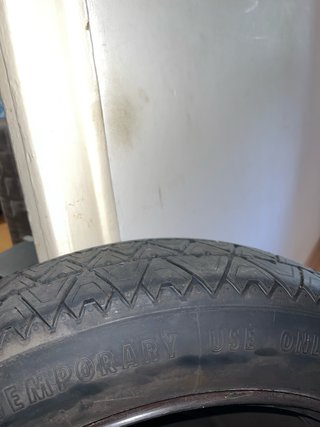 Rueda de repuesto tipo galleta