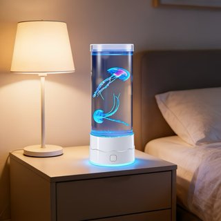 Lámpara Jellyfish LED con base luminosa