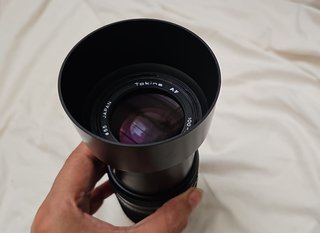 Tokina AF Macro 100-300mm + Parasol