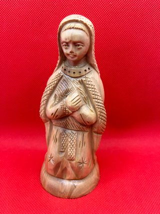 Belen Nacimiento Madera Olivo 3 Piezas