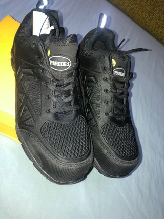 Zapatillas de seguridad Paredes negras