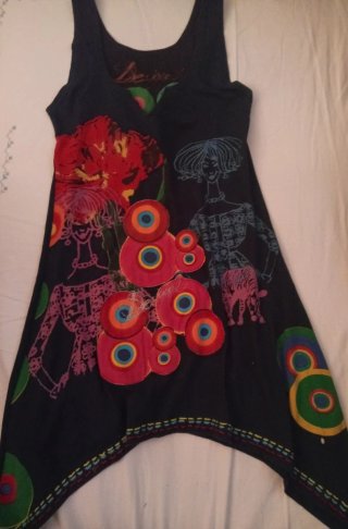 2 Vestidos Desigual Talla S