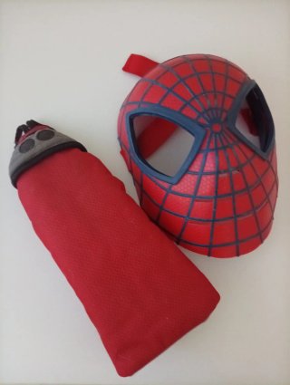 Máscara y Guante Spiderman