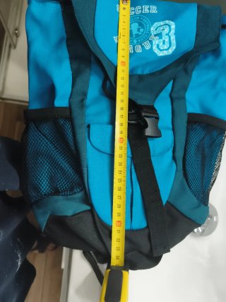 Mochila infantil azul Soccer League