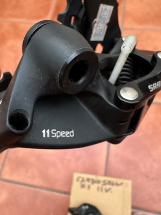 Cambio SRAM GX 11v y Mando Gatillo