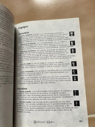 Manual PC Baldur's Gate Español