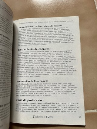 Manual PC Baldur's Gate Español