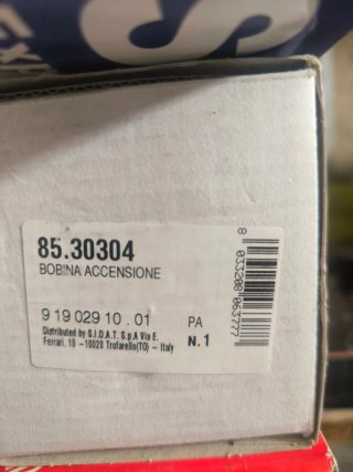 Bobina Accensione SIDAT 85.30304 Nuova