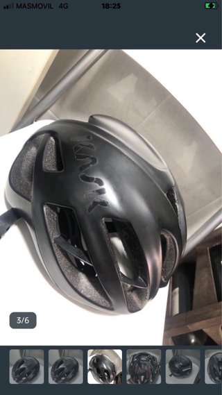 Casco de bicicleta negro