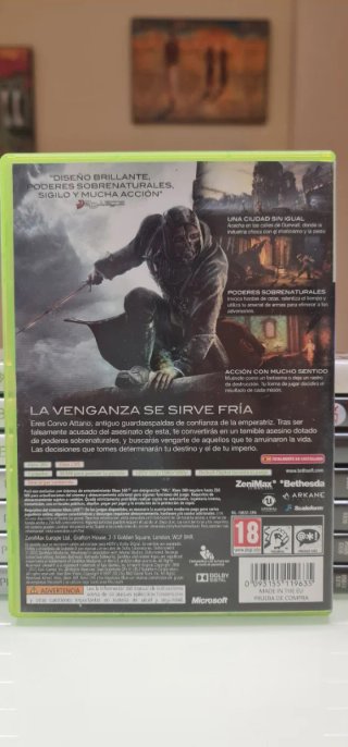 Dishonored Xbox 360 PAL España