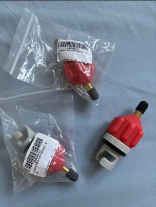 Adattatore per compressore per tavole da paddle surf