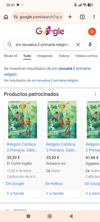 Religión Católica, 2 Primaria, Edén, Revuela