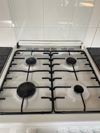 Cocina de gas ciudad Beko blanca