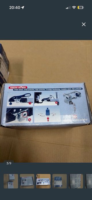 Antirrobo caravana Robstop WS 3000